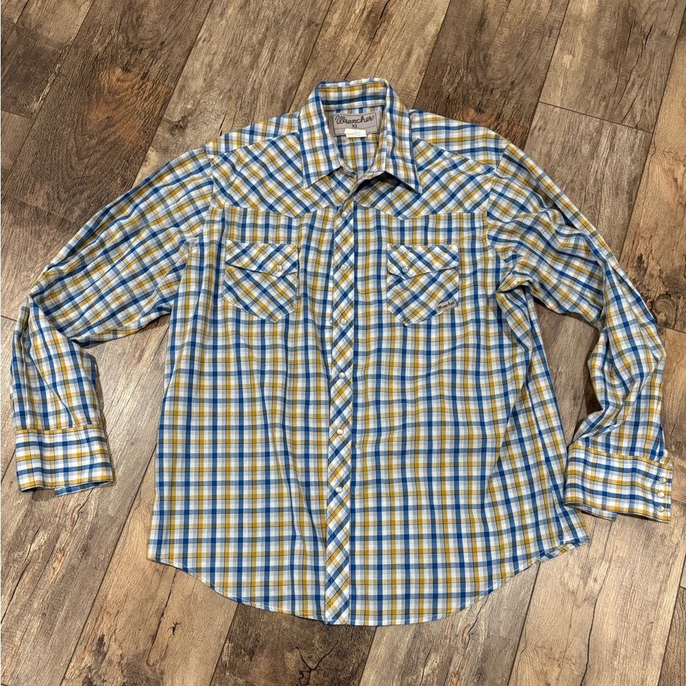 Wrancher Wrangle Men’s Pearl Snap